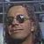 Bret Hart wearing shades.