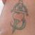 The tattoo on Shawn's arm.