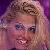 Trish with her hair flipped to the side.